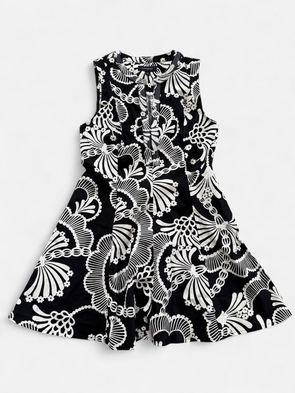 NWOT BANANA REPUBLIC Poplin Mini Dress - Picture 2 of 8